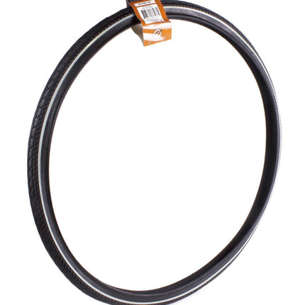 Benson Retro Buitenband - 28" (37-622) - Zwart met Witte Lijn - Lekbestendig