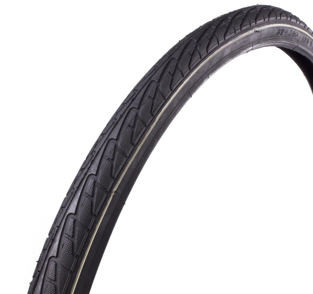 Benson Retro Buitenband - 26" (37-590) - 26 x 1 3/8 - Zwart met Witte Lijn
