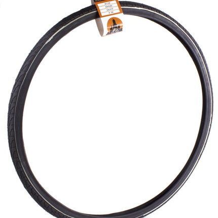 Benson Retro Buitenband - 26" (37-590) - 26 x 1 3/8 - Zwart met Witte Lijn