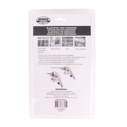 Benson Luchtpistoolset - 7-delig - Verwisselbare Tips (1.5, 10 & 21 cm)