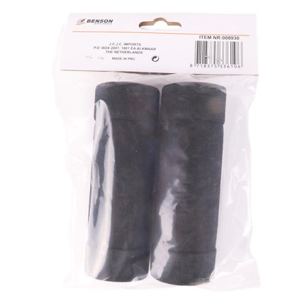 Benson Foam Fietshandvatten - 125 mm - Schokabsorberend - Zwart
