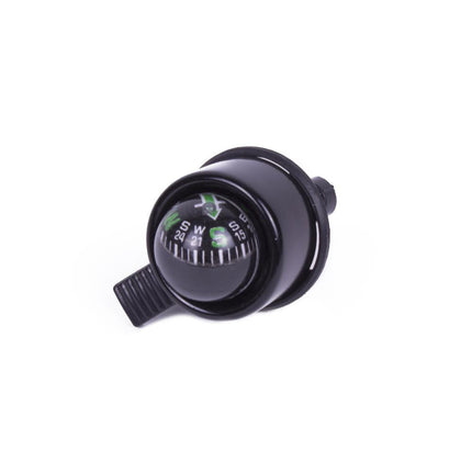 Benson Fietsbel met Kompas - Ø 40 mm - Navigatie - Zwart