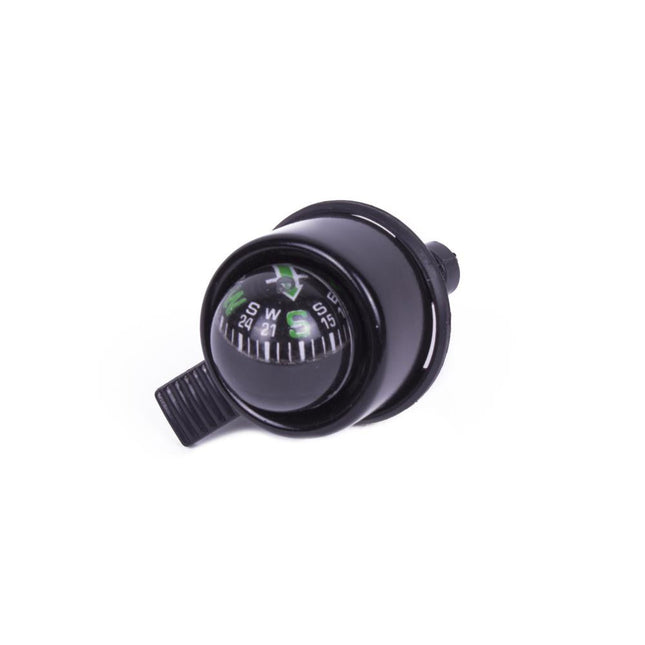 Benson Fietsbel met Kompas - Ø 40 mm - Navigatie - Zwart