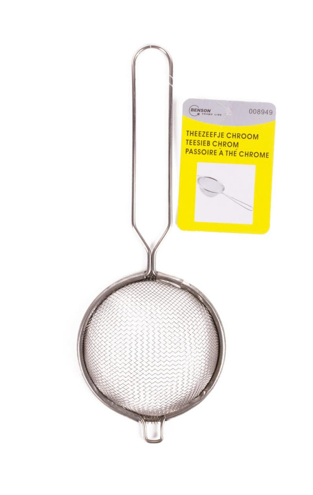 Benson Theezeef - RVS - Fijnmazig - Ø 8 cm - Universeel met Steel