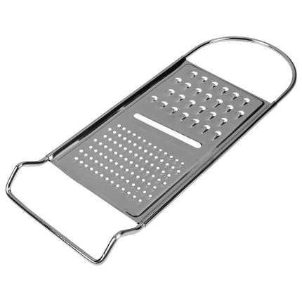 Benson Platte Keukenrasp - 11 x 31 cm - Hoogwaardig RVS - Chroom