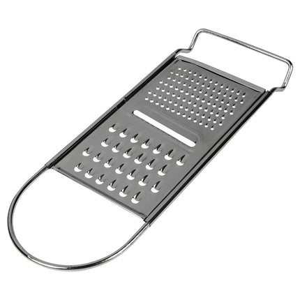 Benson Platte Keukenrasp - 11 x 31 cm - Hoogwaardig RVS - Chroom