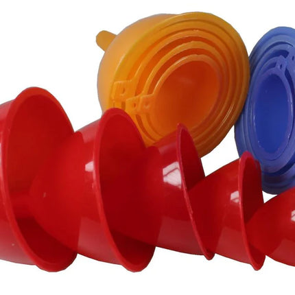 Benson Trechterset - 5-delig - Kleurrijke Mix - Ø 55 tot 110 mm