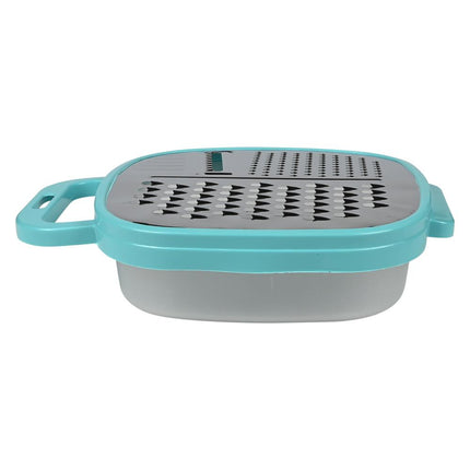 Benson Multifunctionele Keukenrasp - Met Opvangbak - 3 Raspgroottes - 23,5 cm