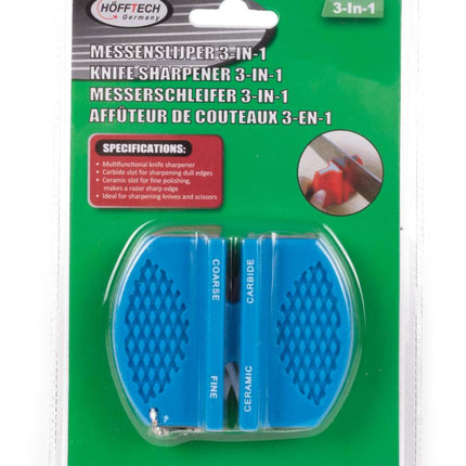 Hofftech Messenslijper 3-in-1 Profi - Keramisch - Ergonomisch Design