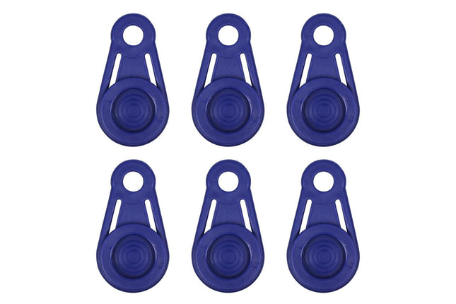 Benson Zeilclips - Set van 6 - Weerbestendig - 82 x 45 mm - Zwart