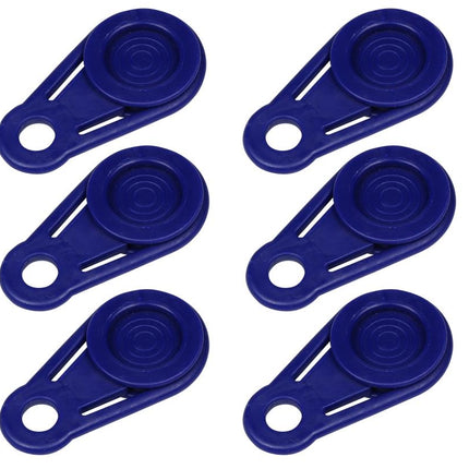 Benson Zeilclips - Set van 6 - Weerbestendig - 82 x 45 mm - Zwart