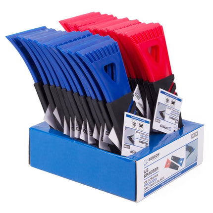 Benson IJskrabber – 18 cm – Duurzaam Kunststof – Diverse Kleuren – Compact