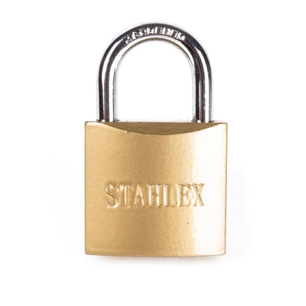 Stahlex Hangslot – 32 mm – Gemoffeld IJzer – Geharde Beugel