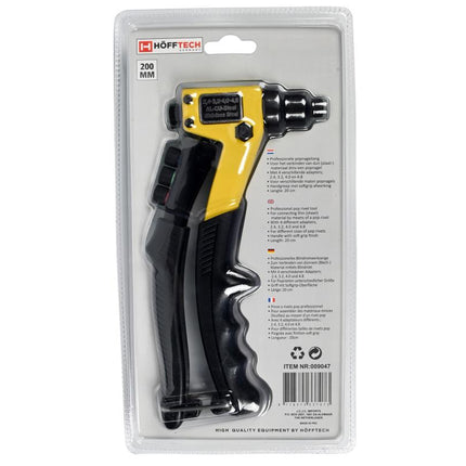 Benson Professionele Popnageltang - 2.4 t/m 4.8 mm - Inclusief 4 Mondstukken
