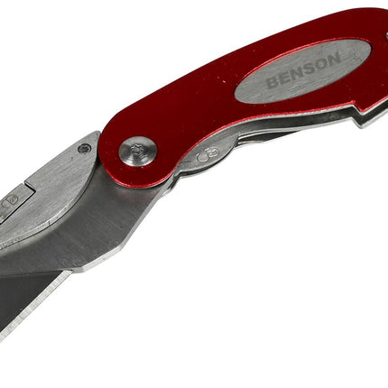 Benson Inklapbaar Mes - SK5 Staal - Snelwisselmechanisme - Riemclip