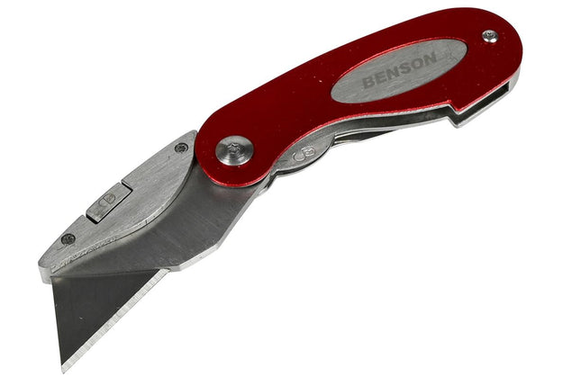 Benson Inklapbaar Mes - SK5 Staal - Snelwisselmechanisme - Riemclip