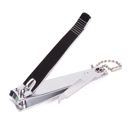 Benson Nagelknipper met Vijl – Zilver – 80 mm – Inclusief Ketting