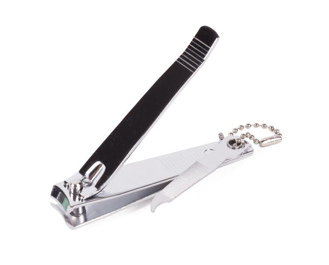 Benson Nagelknipper met Vijl – Zilver – 80 mm – Inclusief Ketting