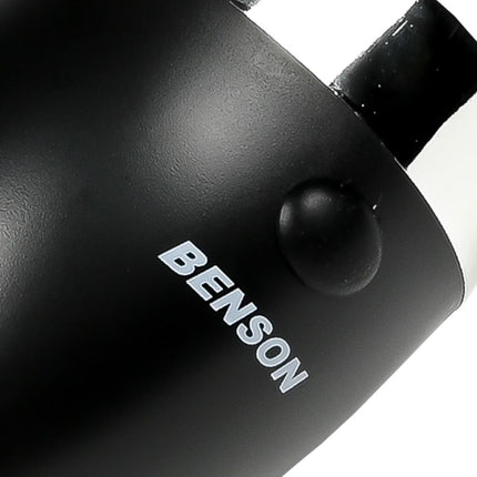 Benson LED Fietskoplamp - 3 LED's - Zwart - 4 Lux - Incl. Batterijen