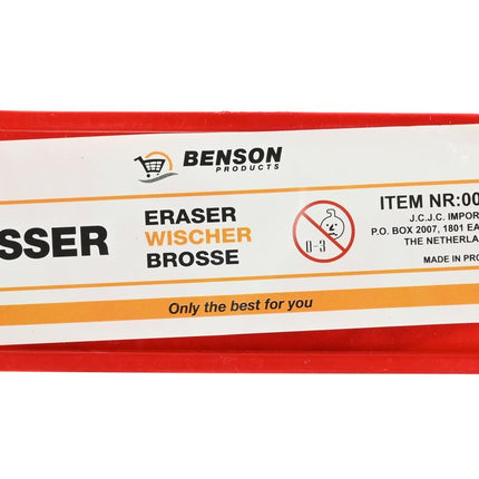 Benson Bordkrijtset - Kleurenmix & Wit - Inclusief Bordwisser