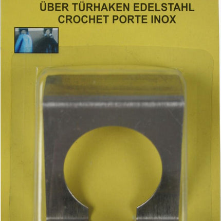 Benson Deurhaak Dubbel – RVS – Max. Deurdikte 20 mm – Kastdeurhaak