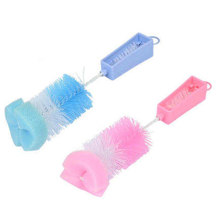 Benson Flessenborstel Set - 2-delig - Inclusief Speenborstel - Kleurenmix