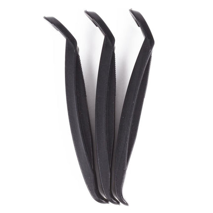 Benson Bandenlichter Set - 3-delig - Kunststof - Met Spaakhaak - 12 cm - Zwart