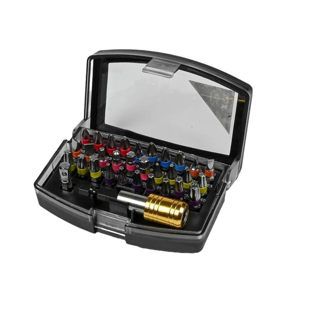 Benson Professionele Bitset - 32-delig - S2 Staal - Kleurcodering & Quick-Release