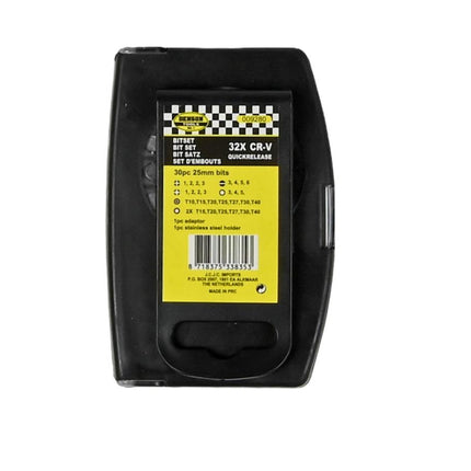 Benson Professionele Bitset - 32-delig - S2 Staal - Kleurcodering & Quick-Release