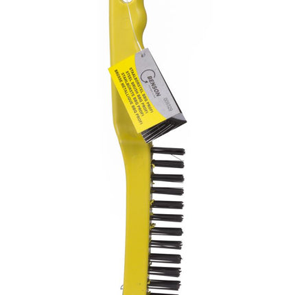 Benson BBQ Staalborstel met Schraper - 275 mm - 4 Rijen - Ergonomisch
