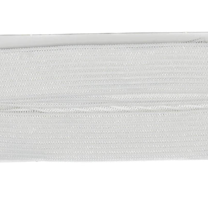 Benson Elastiek - Smal - 180 cm - Wit