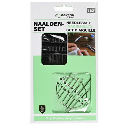Benson Speciale Naaldenset - 18-Delig - Voor Reparatie & Bekleding