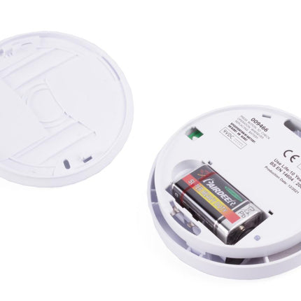 Benson Optische Rookmelder - 85 dB Alarm - Inclusief 9V Batterij - CE Gecertificeerd