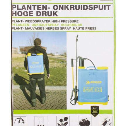 Benson Rugspuit 16 Liter - Hoge Druk Onkruidspuit