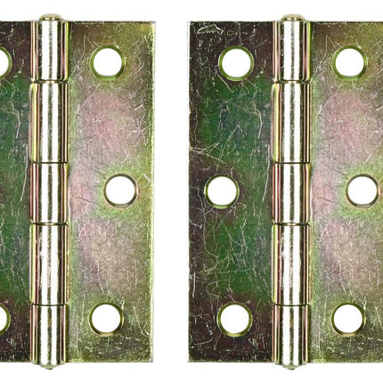 Benson Scharnierset – 64 x 35 mm – Vast Scharnierblad – Inclusief Schroeven