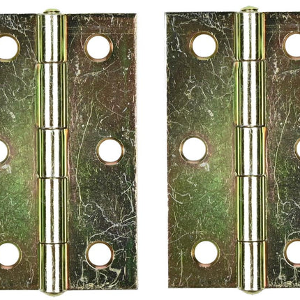 Benson Scharnierset – 76 x 35 mm – Vast Scharnierblad – Inclusief Schroeven