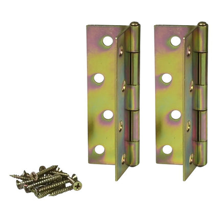 Benson Scharnierset – 102 x 60 mm – 2 stuks – Extra Sterk & Duurzaam