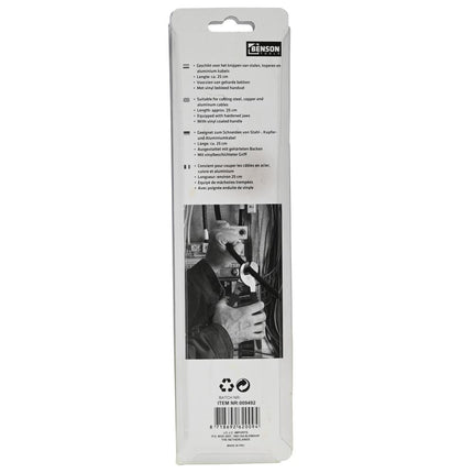 Benson Kabelschaar - 250 mm (10") - Gehard Staal - Vinyl Grip