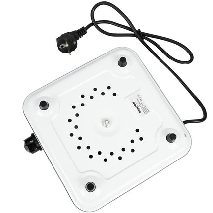 Benson Enkele Elektrische Kookplaat - 1000W - 5 Standen - Wit - Ø 15 cm