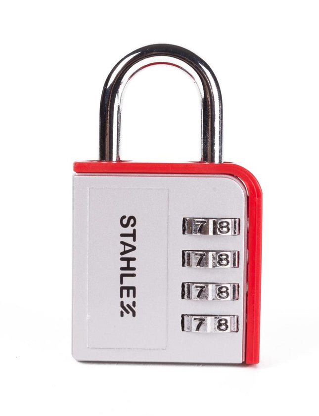 Stahlex Cijferhangslot – 47 mm – Aluminium – 4-Cijferige Combinatie