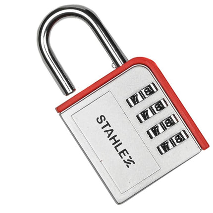 Stahlex Cijferhangslot – 47 mm – Aluminium – 4-Cijferige Combinatie