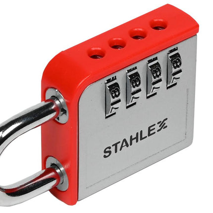 Stahlex Cijferhangslot – 47 mm – Aluminium – 4-Cijferige Combinatie