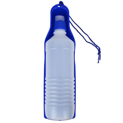 Benson Hondendrinkfles - 500 ml - Lichtgewicht - Rood/Blauw
