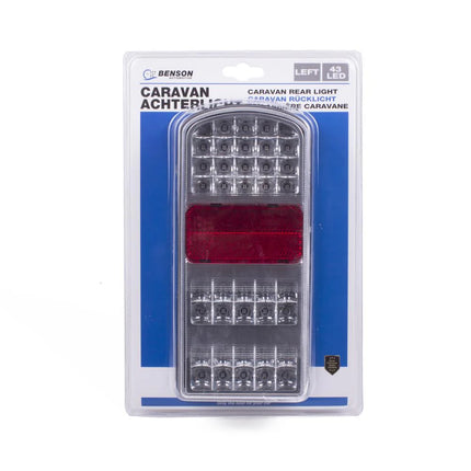 Benson Achterlicht LED Links - 5 Functies - 43 LED's - 225 x 105 mm