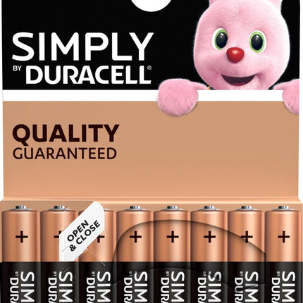 Duracell Plus AAA Batterijen - LR03 - 1.5V - 8 stuks - Voordeelverpakking