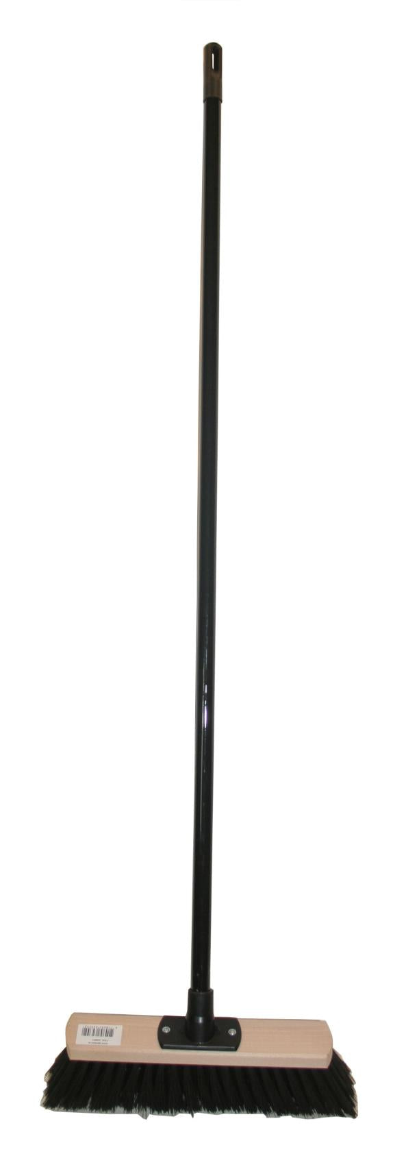 Benson Straatbezem - 30 cm - Zachte Kunststof Haren - Inclusief Steel