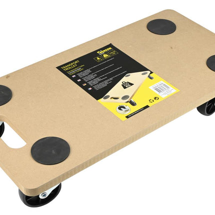 Benson Transport Trolley 58x30 cm - 200 kg Draagvermogen - MDF Plateauwagen