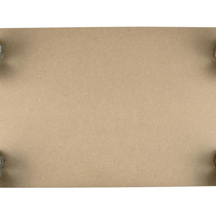 Benson Transport Trolley 58x30 cm - 200 kg Draagvermogen - MDF Plateauwagen