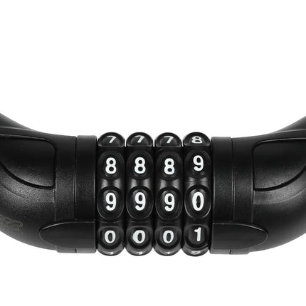 Stahlex Cijferslot - 90 cm - Gehard Staal - Zwart - SuperSafe Cilinder