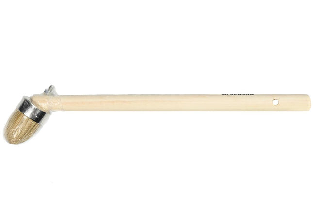 Benson Bokkepoot Kwast Maat 10 (40 mm) - Houten Steel - Stevige Haren